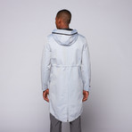 Control Sector // Fishtail Jacket // White (L)