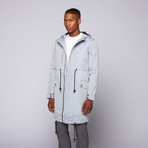 Control Sector // Fishtail Jacket // White (L)