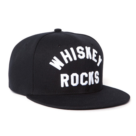 Whiskey Rocks Hat // Black