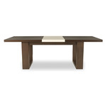 Tundra Dining Table + Extension (Chocolate)