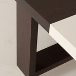 Tundra Dining Table + Extension (Chocolate)