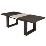 Tundra Dining Table + Extension (Chocolate)