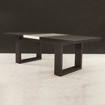 Tundra Dining Table + Extension (Chocolate)