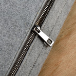 MacBook Sleeve // Large Flap + Zipper (11" MacBook Air)