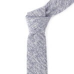 Cotton Skinny Tie // Slate