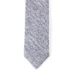 Cotton Skinny Tie // Slate