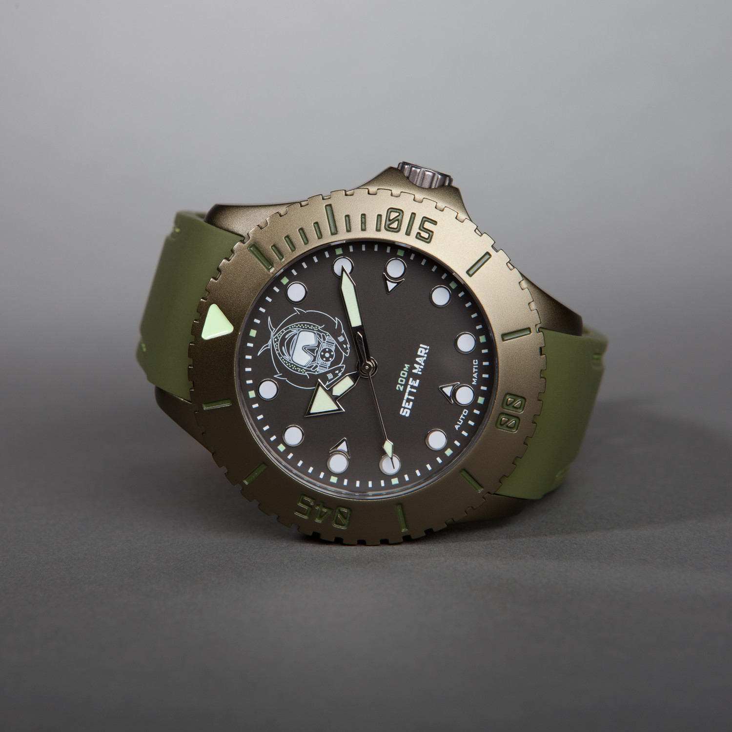 Sette Mari Automatic // Graphite Trifoglio Touch of Modern
