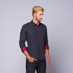Dakin Slim Fit Shirt // Dark Blue (XL)