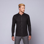 Kristopher Slim Fit Shirt // Black (M)