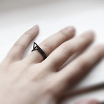 Thorns // Oxidized Silver Rings (Size 5)