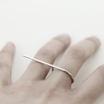 Line // Silver Ring (Size 5)