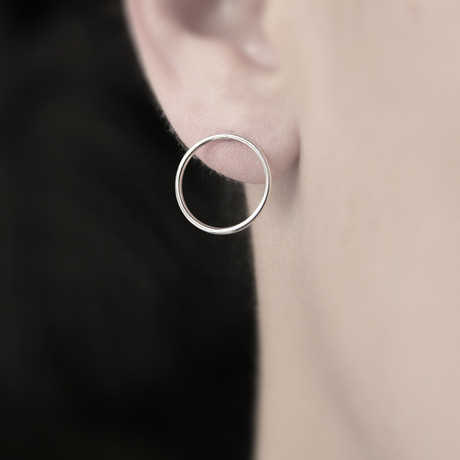 Circles // Silver Earrings