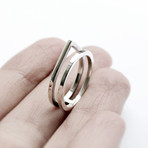 Paired // Silver Ring (Size 5)