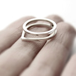 Paired // Silver Ring (Size 5)