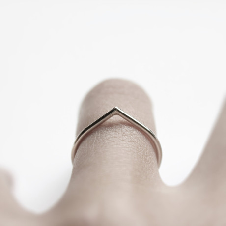 Thorn // Silver Ring (Size 5)