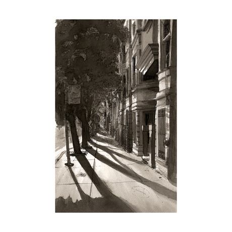 14th Street (12"W x 19"H)