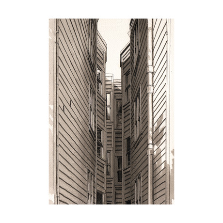 Mission Inbetween (12"W x 18"H)