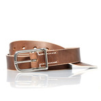 N°007 Belt // Natural Greased (Small: 33")