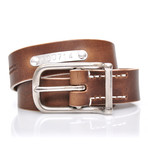 N°007 Belt // Natural Greased (Small: 33")