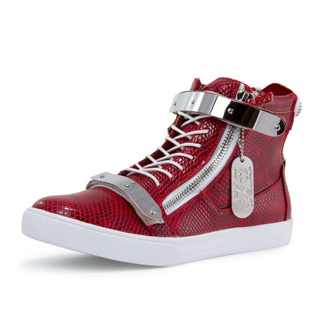 Zion High Top // Red (US: 7)