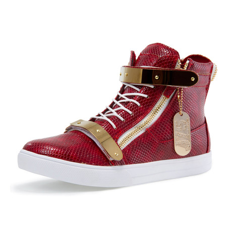 Zion High Top // Red Combo (US: 7)