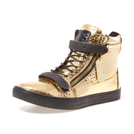 Zion High-Top Sneakers // Gold (US: 7)