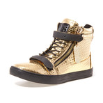 Zion High-Top Sneakers // Gold (US: 10.5)