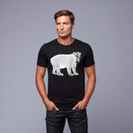 Nuclear Bear Tee // Black (S)