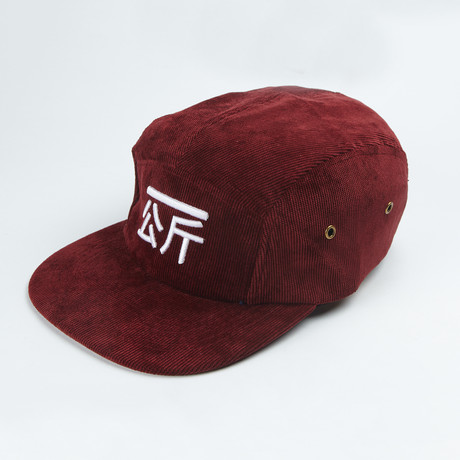 Corduroy Cap // Burgundy