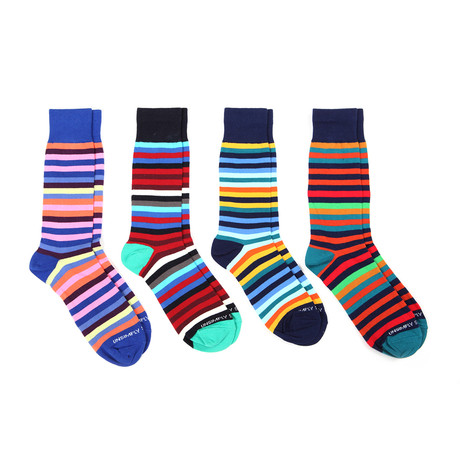 Assorted Stripes 4 // 4 Pack