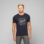 ASR Bi Plane Tee // Navy (M)