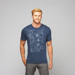 P-47 Tee // Navy (S)