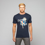 Spirit of 45 Pinup Tee // Navy (S)