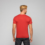 Cockpit Logo Tee // Red (S)