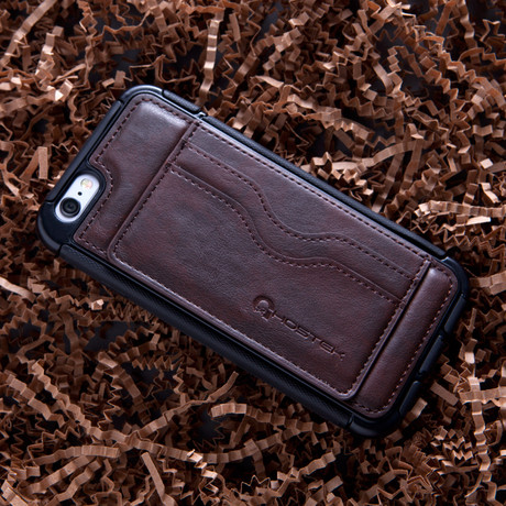 Ghostek // Stash iPhone 6 Case // Dark Brown