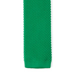 Solid Knit Tie // Green