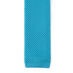 Solid Knit Tie // Sky Blue