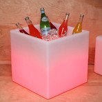 LampLust // Frosted Color Changing Party Cooler