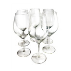 Red Wine Glasses // Set of 6