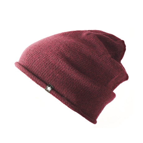 Aritha  Beanie // Aubergine