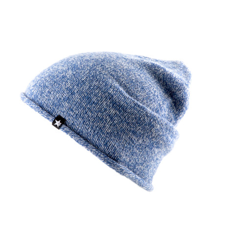 Aritha  Beanie // Blue Melange