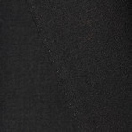 Wool Two-Button Slim Fit Suit // Black (US: 32R / 26” Waist)