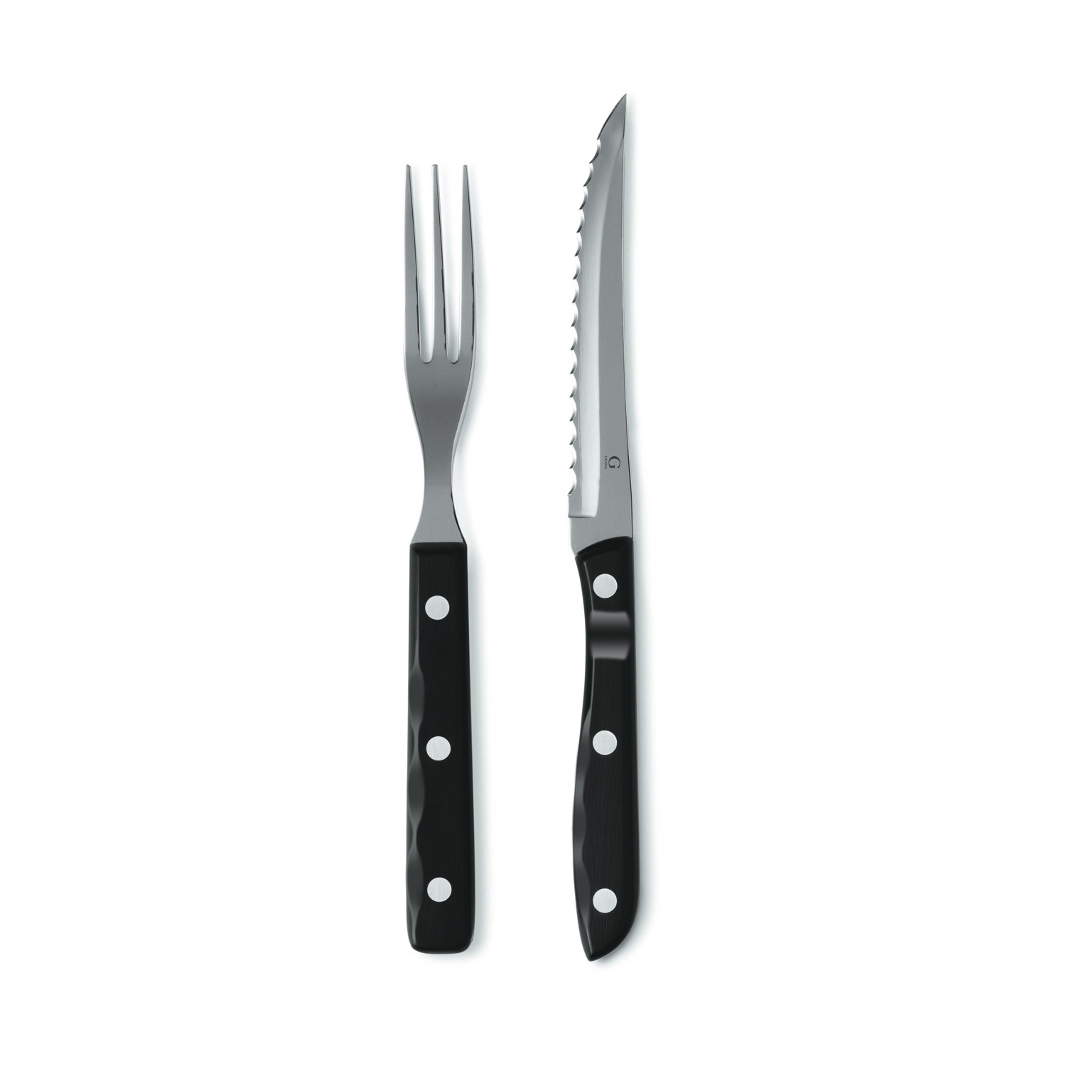 steak knives and forks