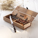 Old Farmer BBQ Set // 4 Steak Knives (Classic)