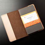 Leather Journal Cover + Strathmore Notes (Small)