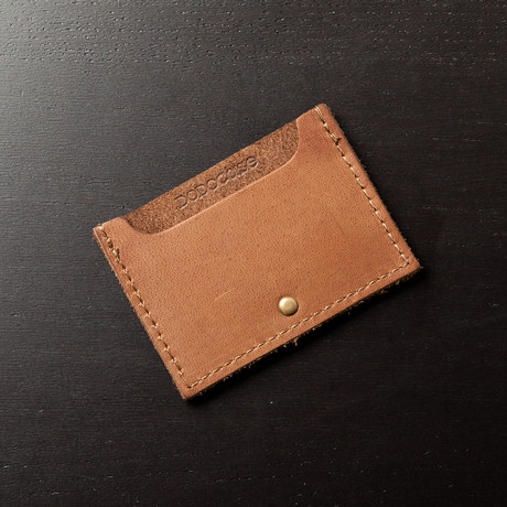 Leather Card + Cash Wallet