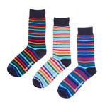 Jarvis Dress Sock // Blue // Pack of 3