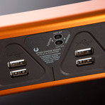 Kbar 8 ports USB (Orange)