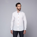 Johnny D. Button-Up Shirt // White (M)