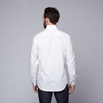 Johnny D. Button-Up Shirt // White (M)